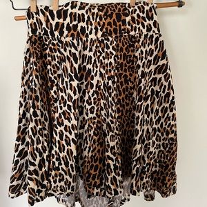 Trashy Diva leopard tap shorts